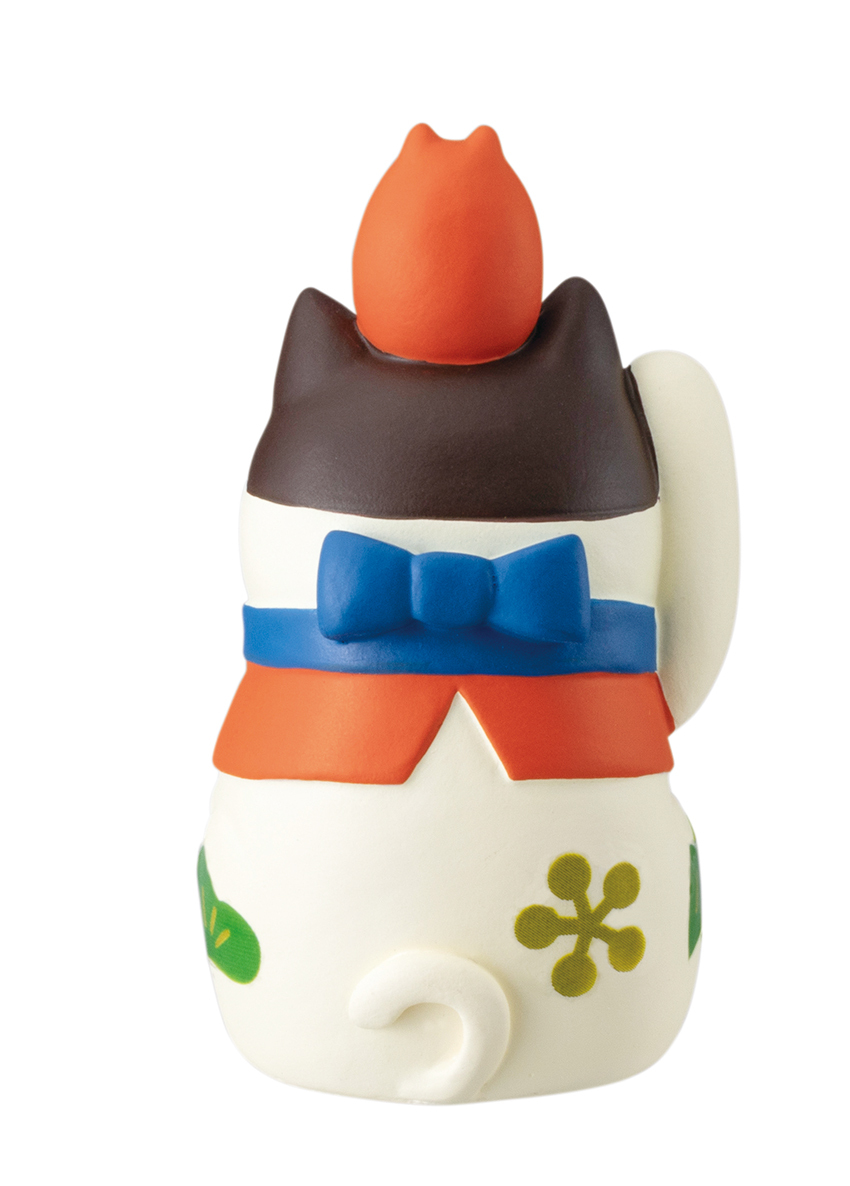 日本Decole Concombre系列 層層疊招財貓