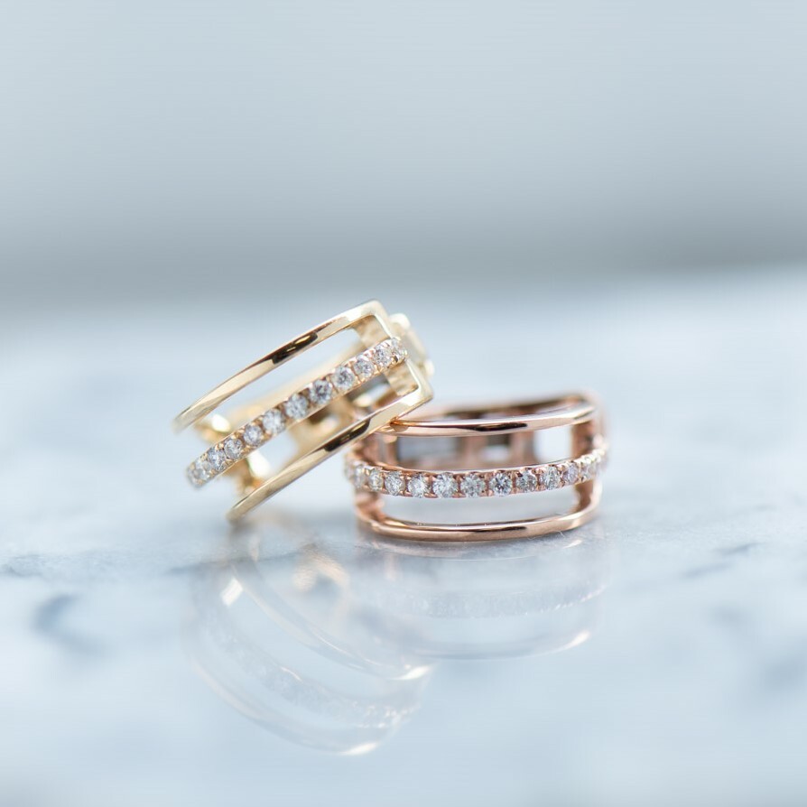 18K Diamond Ear Cuff