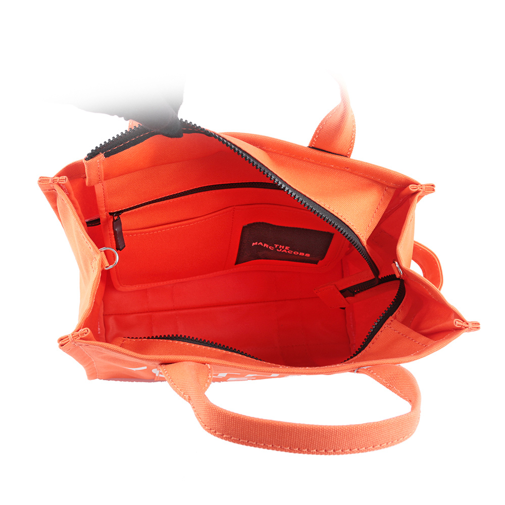 【MARC JACOBS】THE TRAVELER TOTE 二用中款托特包(橘色) M0016161 822