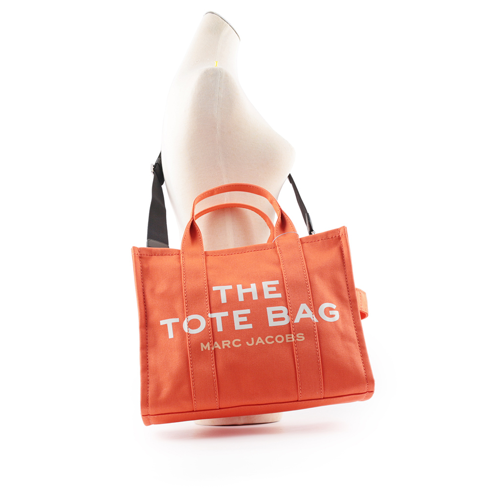 【MARC JACOBS】THE TRAVELER TOTE 二用中款托特包(橘色) M0016161 822