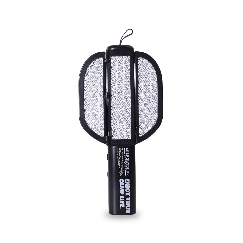 ADAMOUTDOOR 折疊式雙用電蚊拍捕蚊燈 黑色