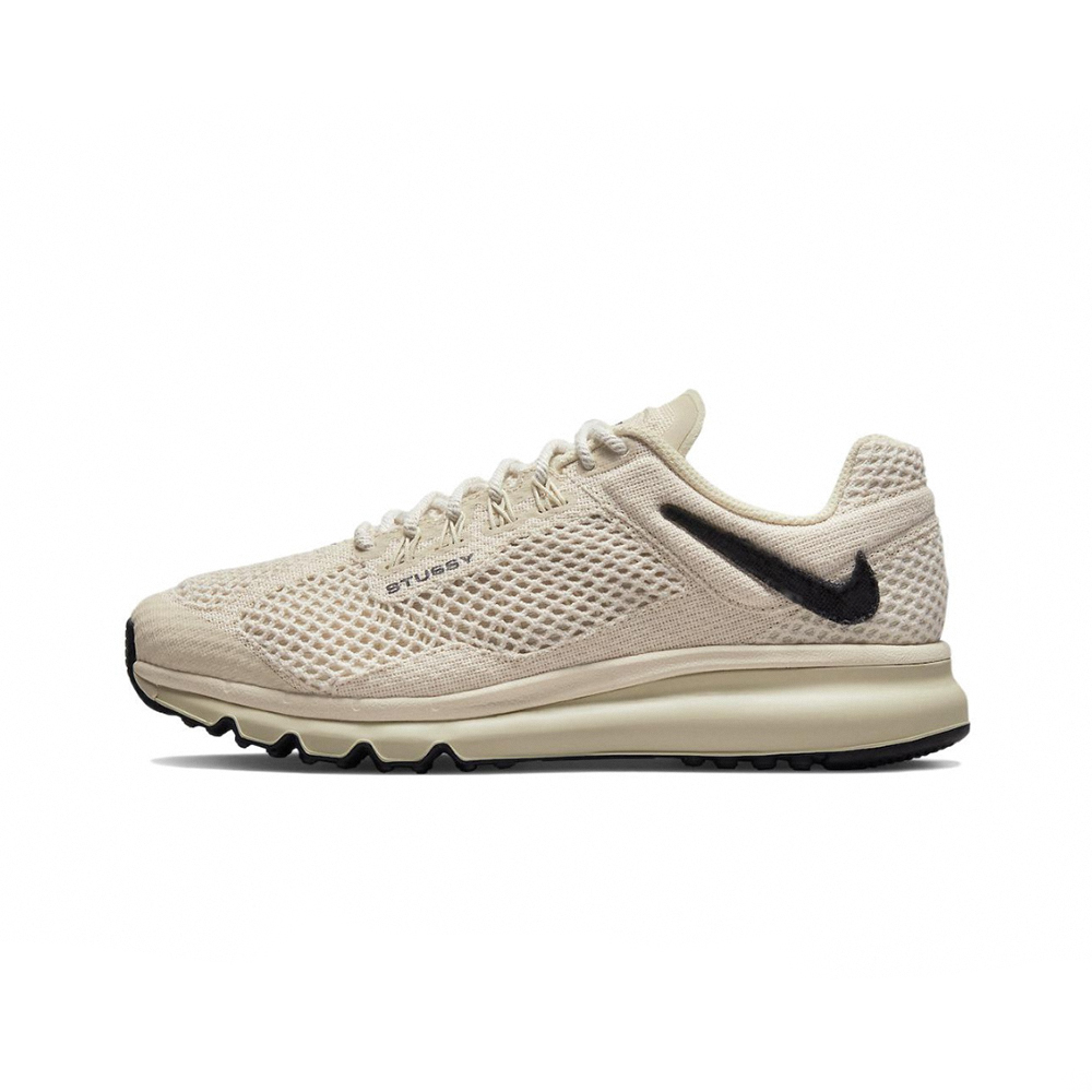 Stussy X Nike Air Max 2013 Fossil 沙漠 米色 小倒勾 DM6447-200