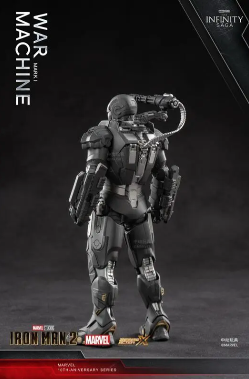 中動玩具 Marvel Studios 漫威十周年系列- 戰爭機器MK1
