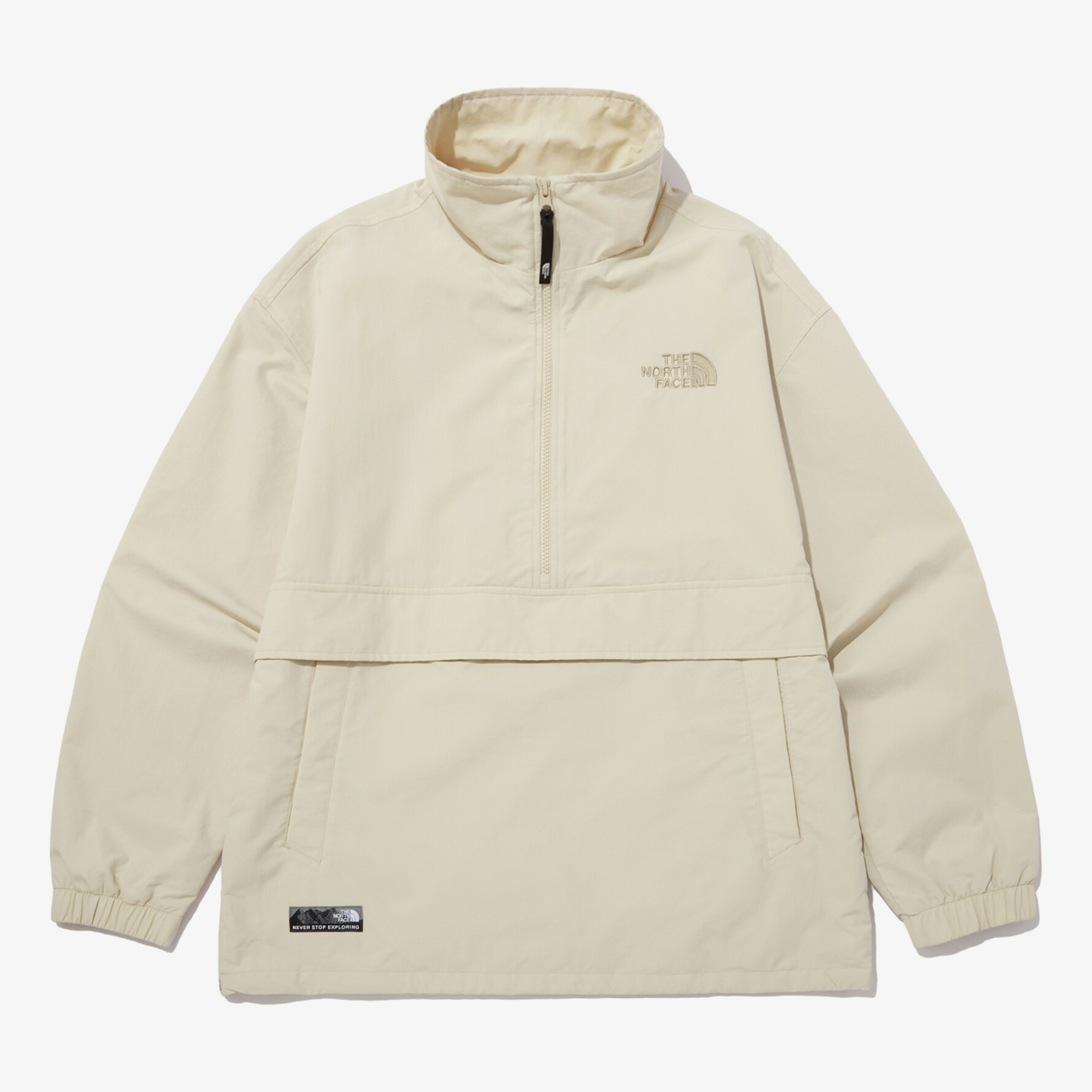 THE NORTH FACE CAMPGROUND EX 立領 衝鋒衣 外套 米 NA3BN53B