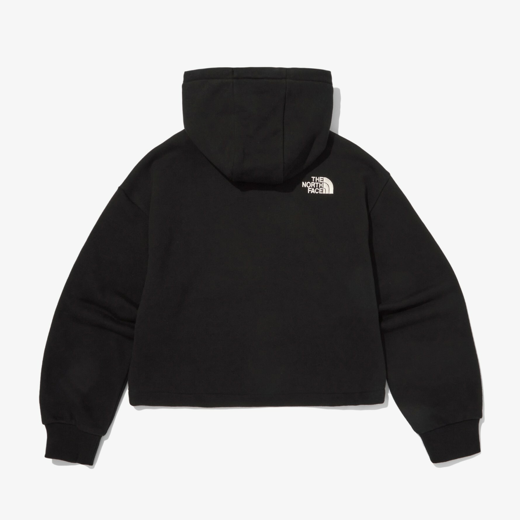 THE NORTH FACE ESSENTIAL HOOD 女 連帽 短版 外套 運動 黑 NJ5JN81A