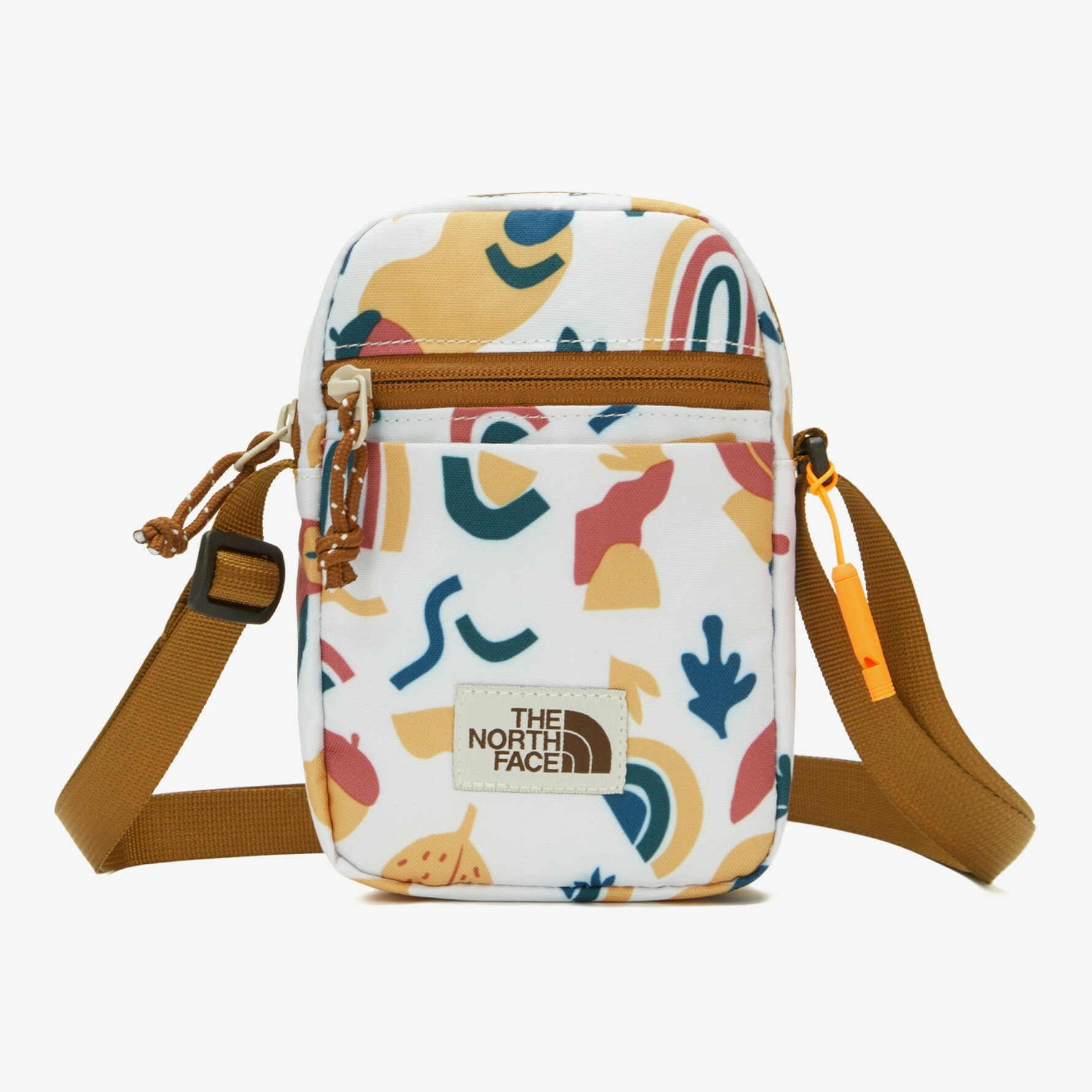 THE NORTH FACE KIDS 童 側背包 小包 白 松果 貓頭鷹  NN2PN52U