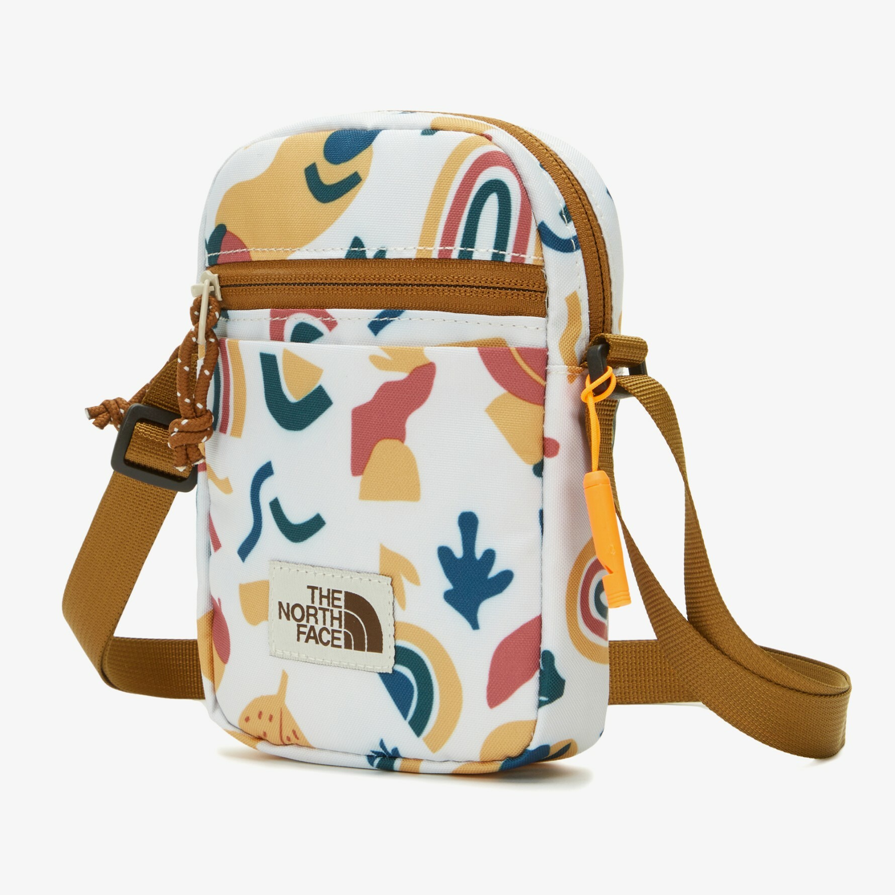 THE NORTH FACE KIDS 童 側背包 小包 白 松果 貓頭鷹  NN2PN52U