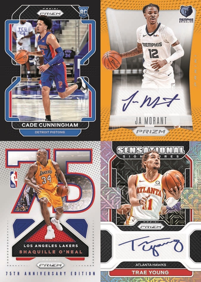 Panini 2021-2022 Prizm Basketball Cards Blaster Box 球員卡 卡盒