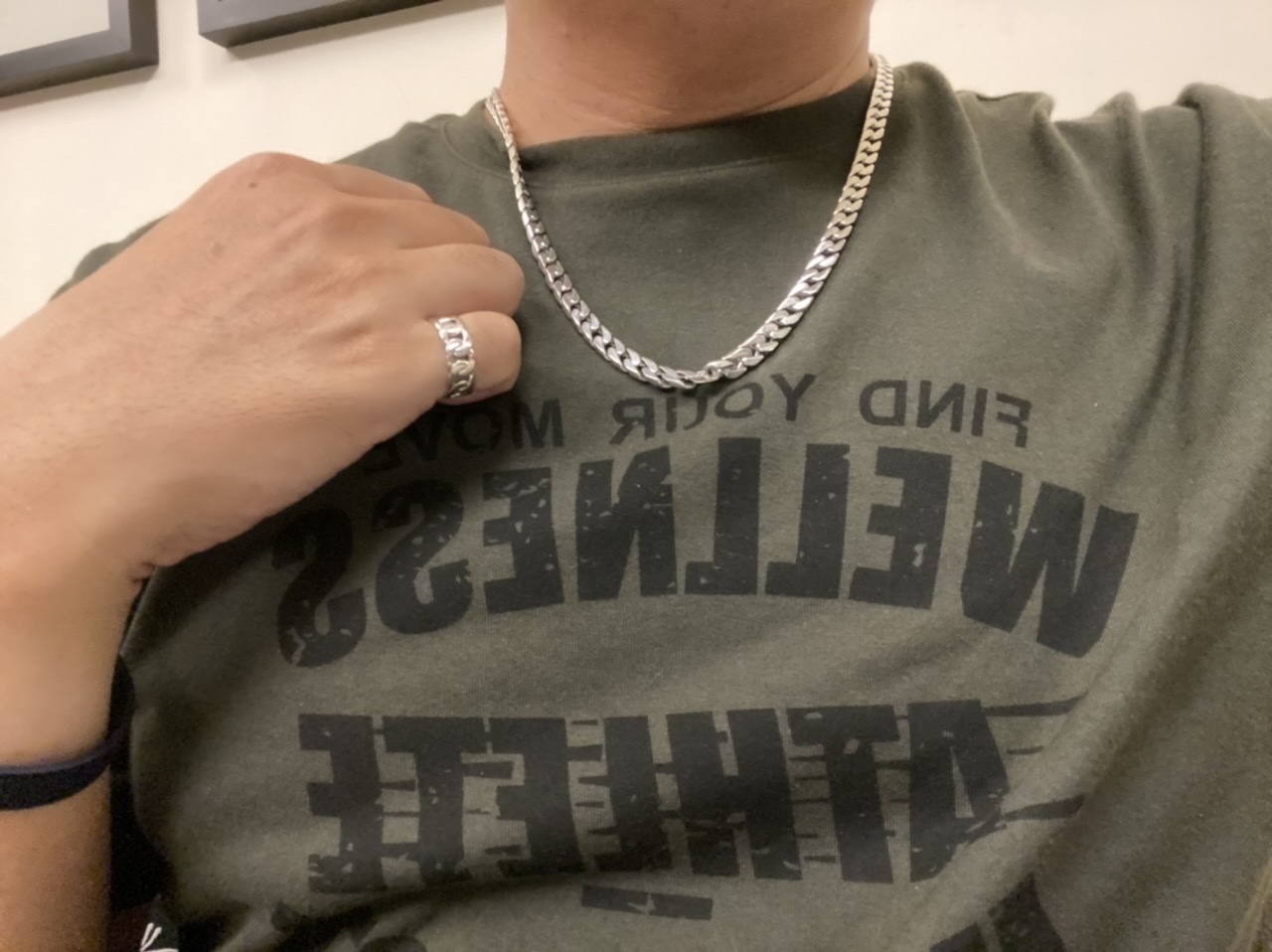 顧客實拍：925純銀 愜意時光．鍊圈 戒指