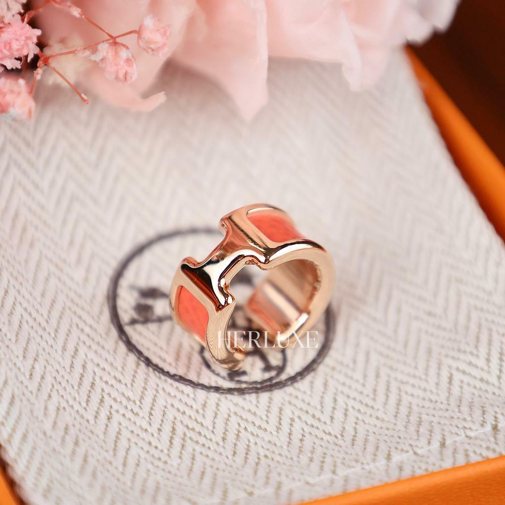 耳骨扣 Bijou d’oreille olympe pm T5 rose jaipur cd epsom