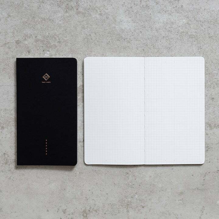 「RECORD」MASTER子彈筆記本 方格筆記本｜TAKE A NOTE