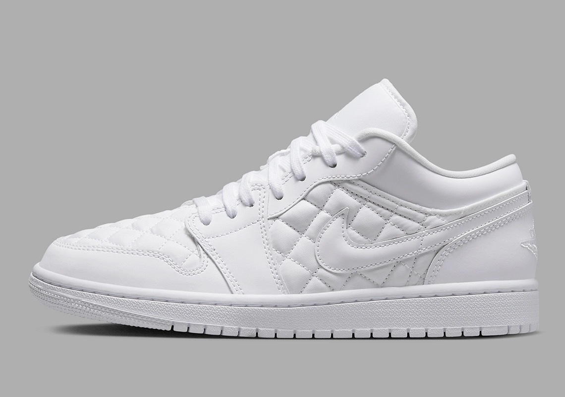 【Luxury】NIKE Air Jordan Quilted Triple White DB6480 小香風 全白菱格
