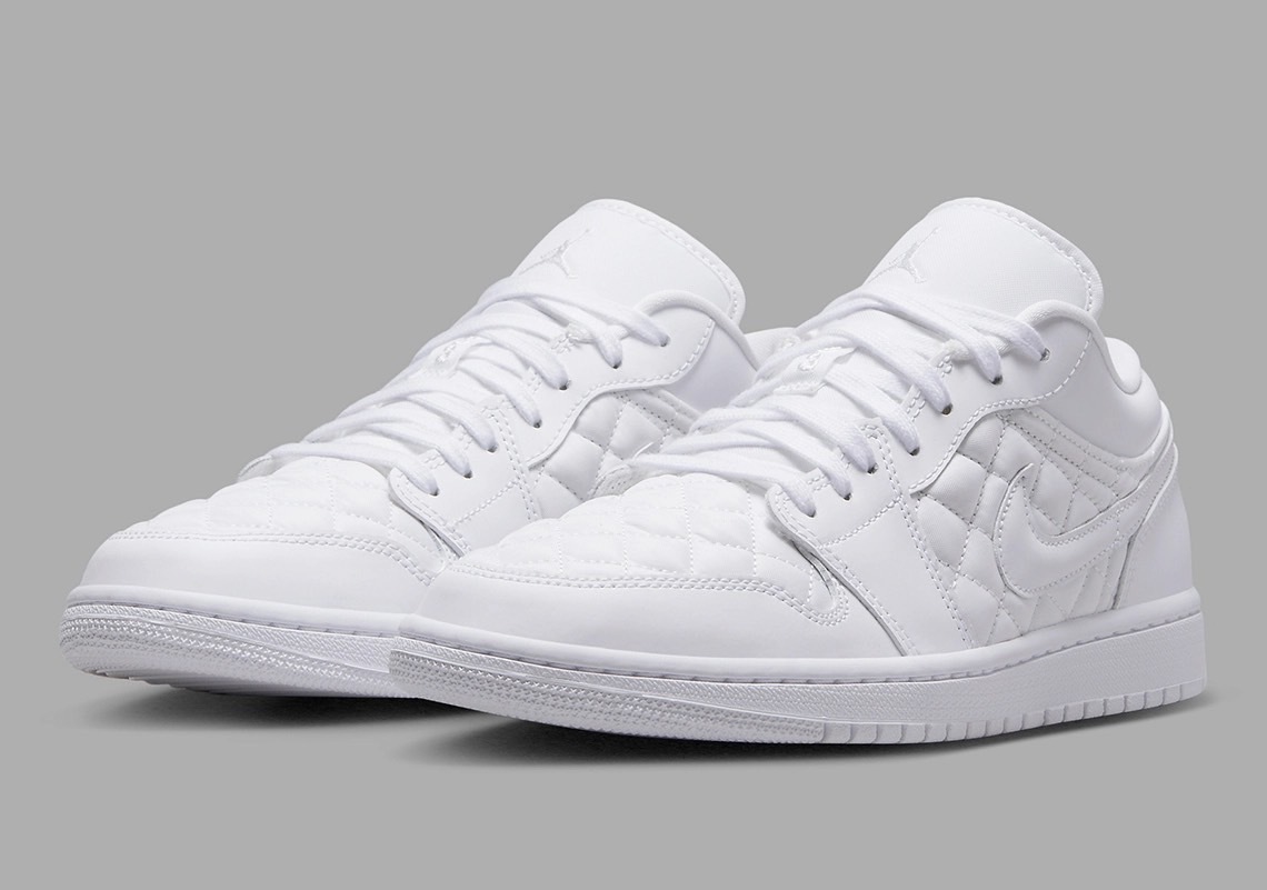 【Luxury】NIKE Air Jordan Quilted Triple White DB6480 小香風 全白菱格