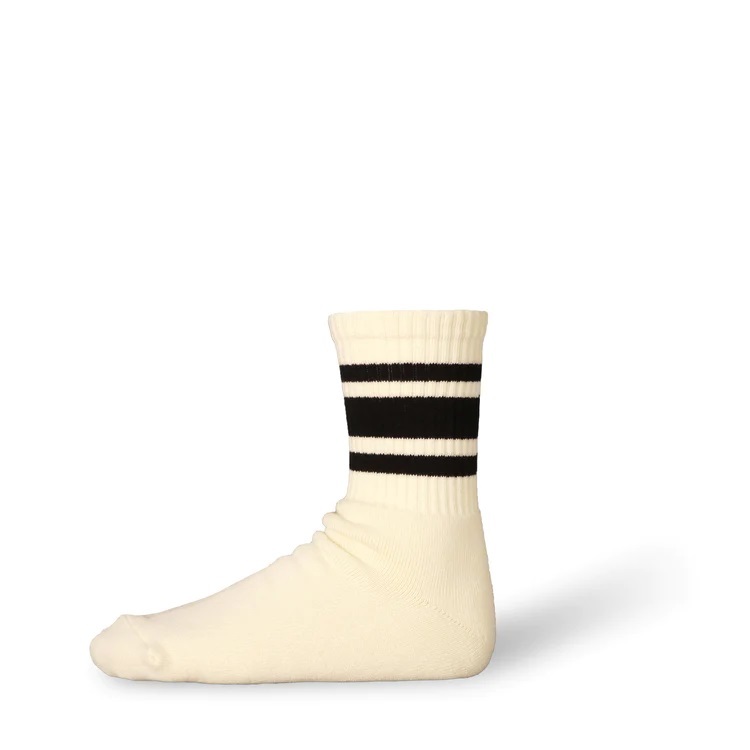 [現貨] Decka 80's Skater Socks | Short Length Black