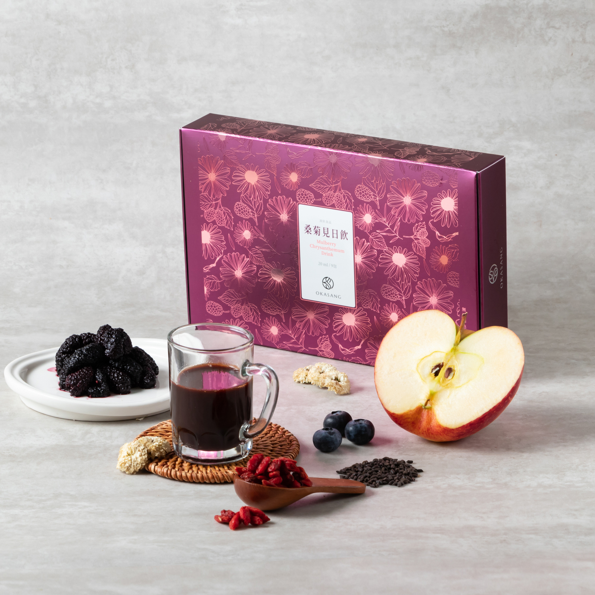 桑菊見日飲-無添加糖 ｜ 100%純天然食材 (20ml/包)