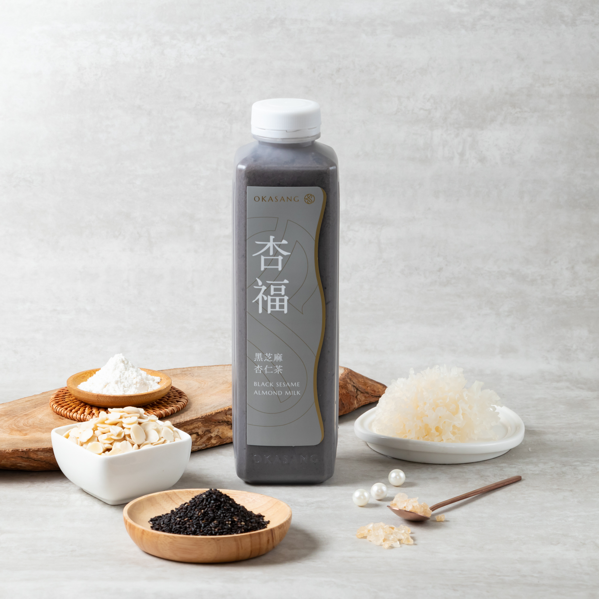 黑芝麻杏仁茶 ｜ 營養滿滿  ｜ 1000ml