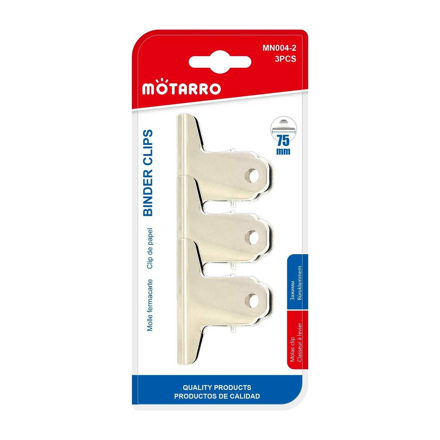 Motarro 75mm 山型夾 3個