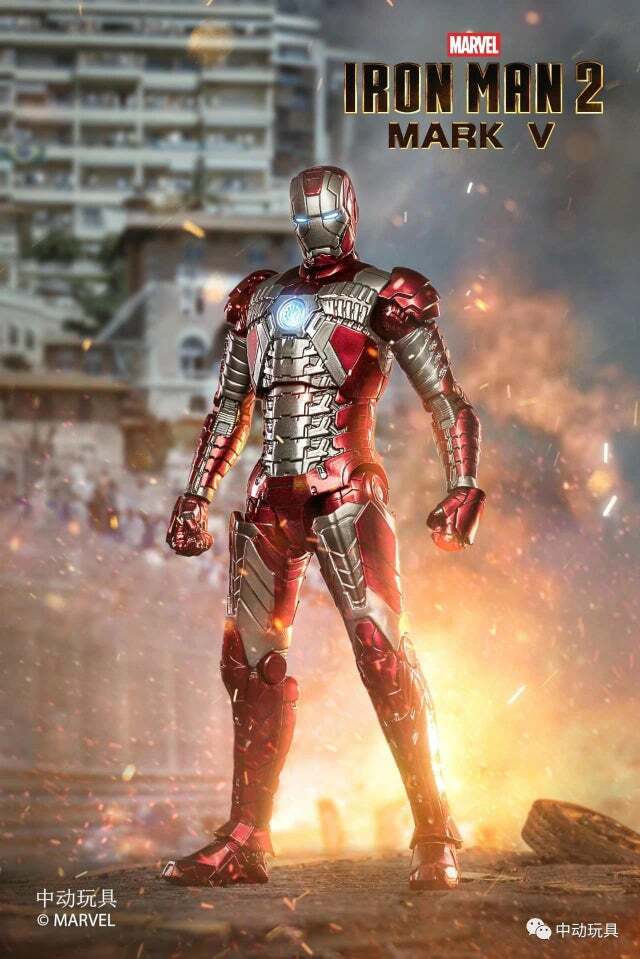 中動玩具 Marvel Studios 漫威十周年系列-IRON MAN MK5