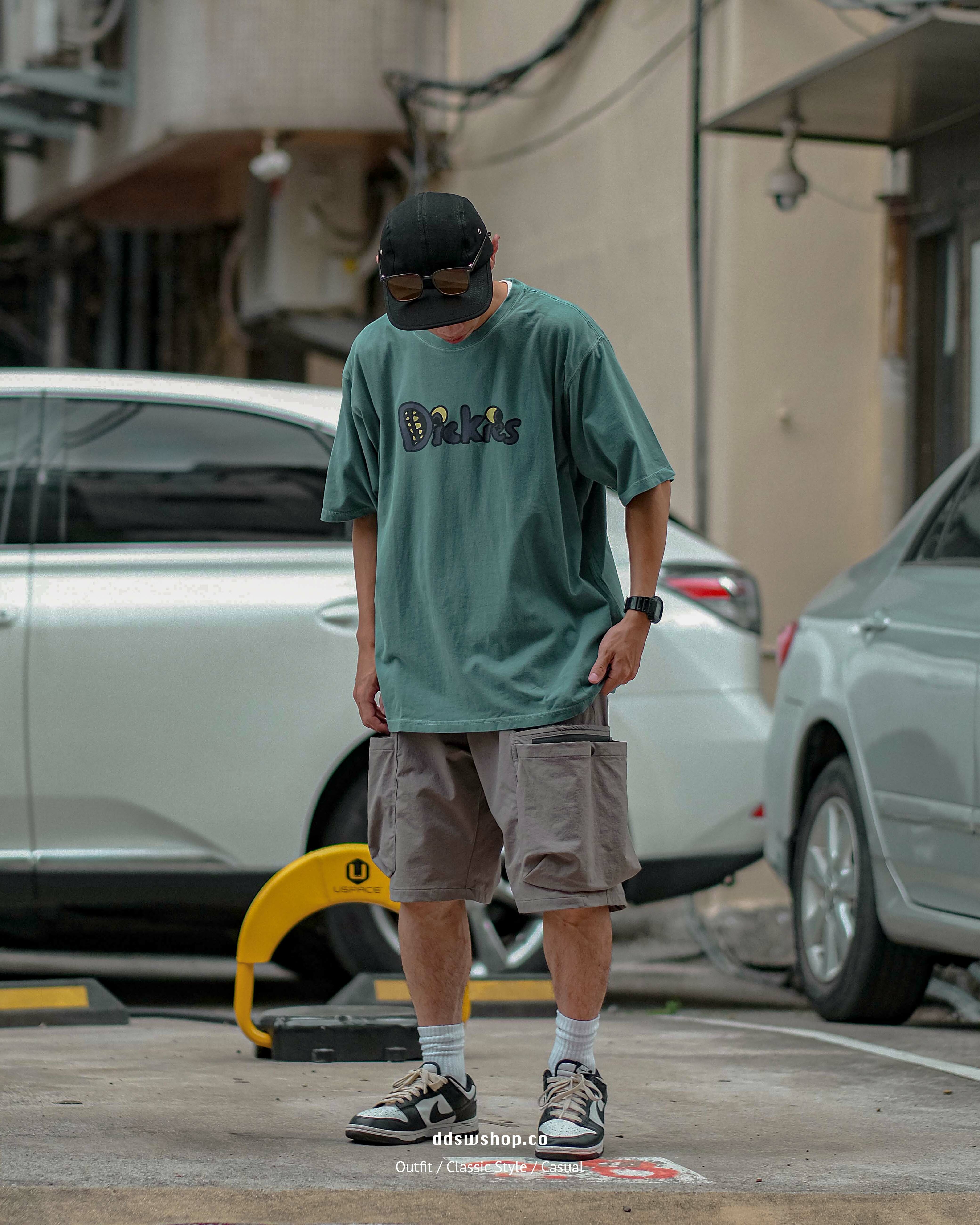 Dickies 短袖 Skate Franky Villani Monstermark Knit T-Shirt 湖水綠