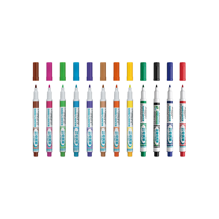 【雄獅】NO.600 奇異筆 1.0mm（12色組）