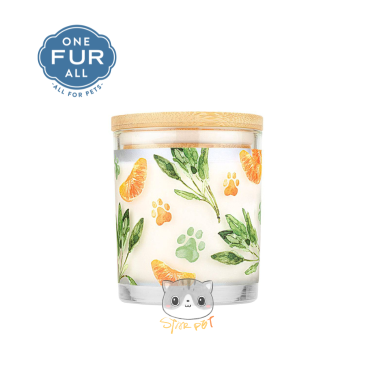 ONE FUR ALL Mandarin Sage Pet House Candles 8.5oz
