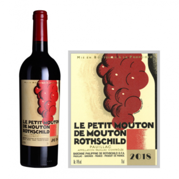 Chateau Mouton Rothschild 法國武當木桐副牌紅酒 2018 750ml (無額外折扣) [C-55003366]