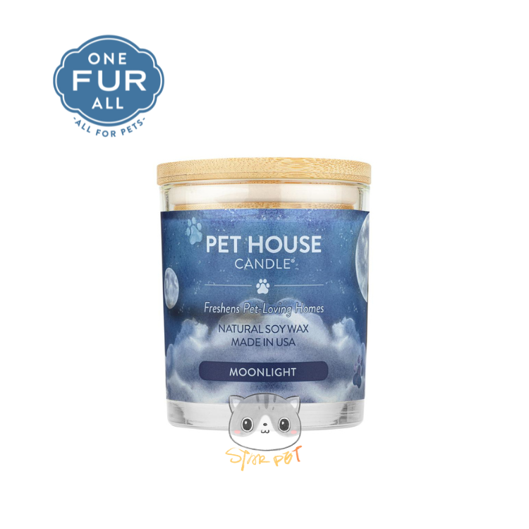 ONE FUR ALL Moonlight Pet House Candles 8.5oz