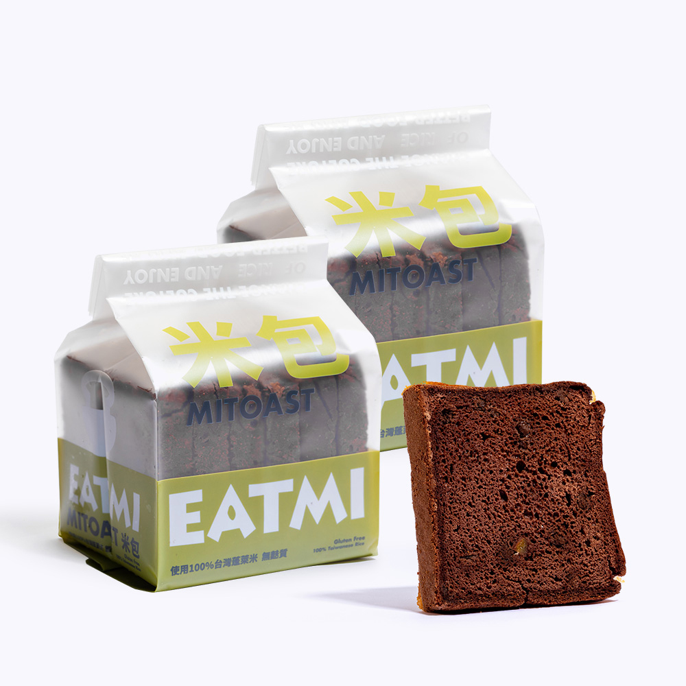 EATMI 巧克力米包2袋組