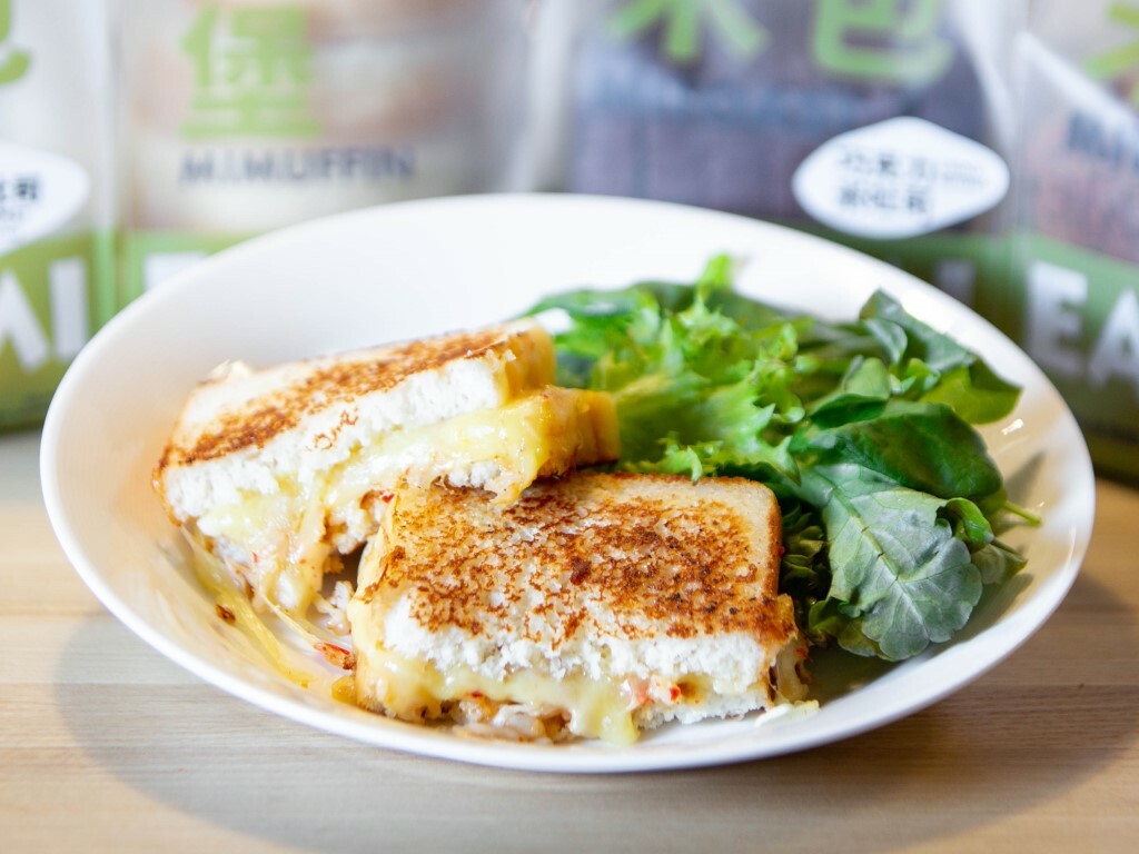 起司,泡菜,米包,三明治,韓式