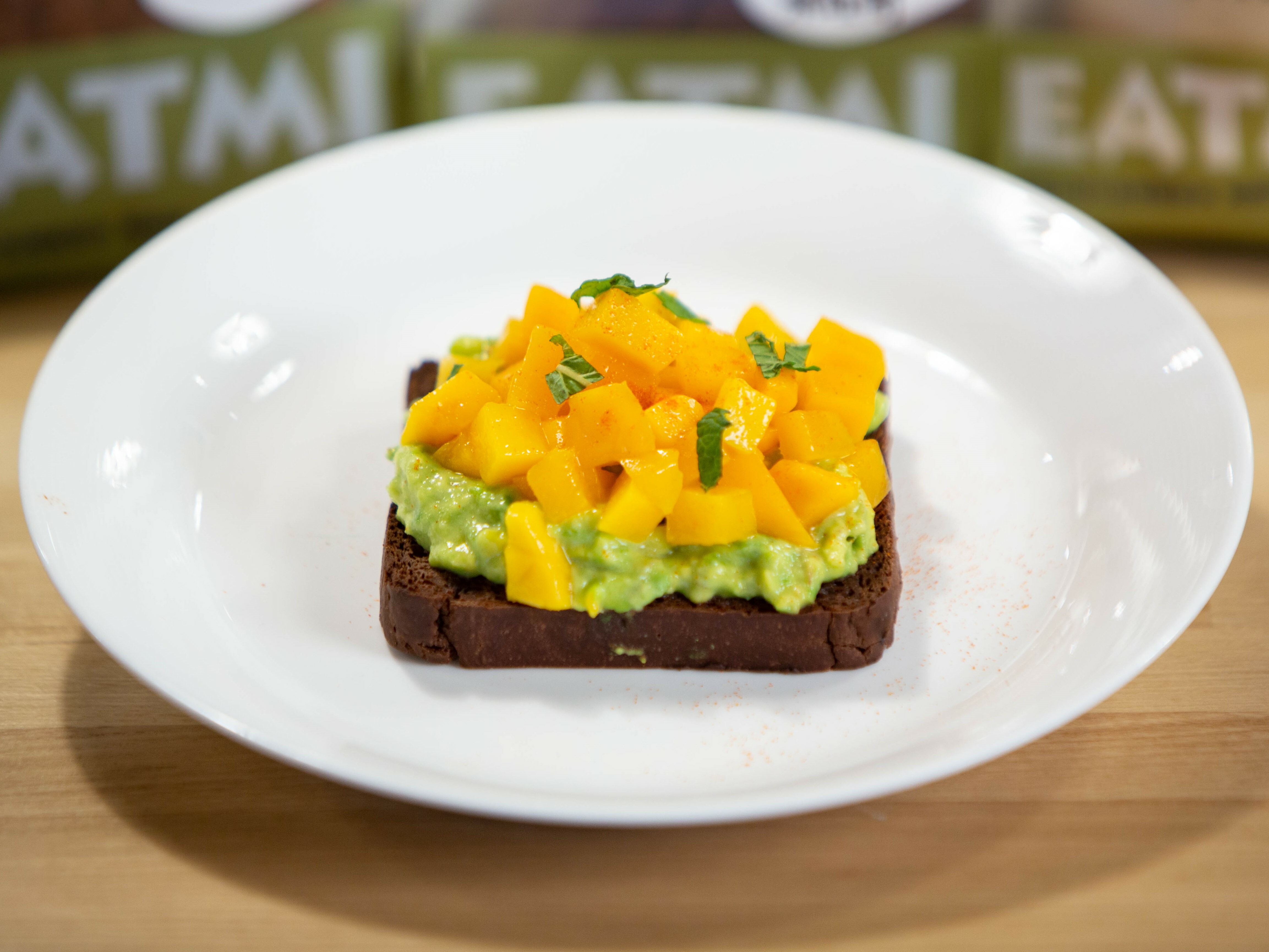 酪梨,芒果,巧克力,米包,甜點