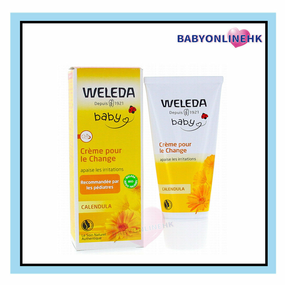 Weleda 有機金盞花嬰幼兒護臀膏75ML