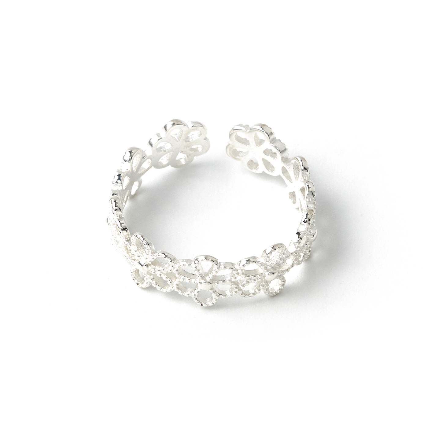 大尺碼,平價飾品,純銀,蕾絲,戒指