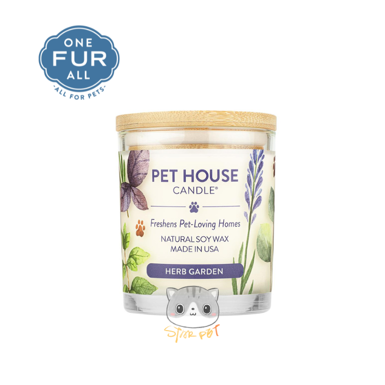 ONE FUR ALL Herb Garden Pet House Candles 8.5oz