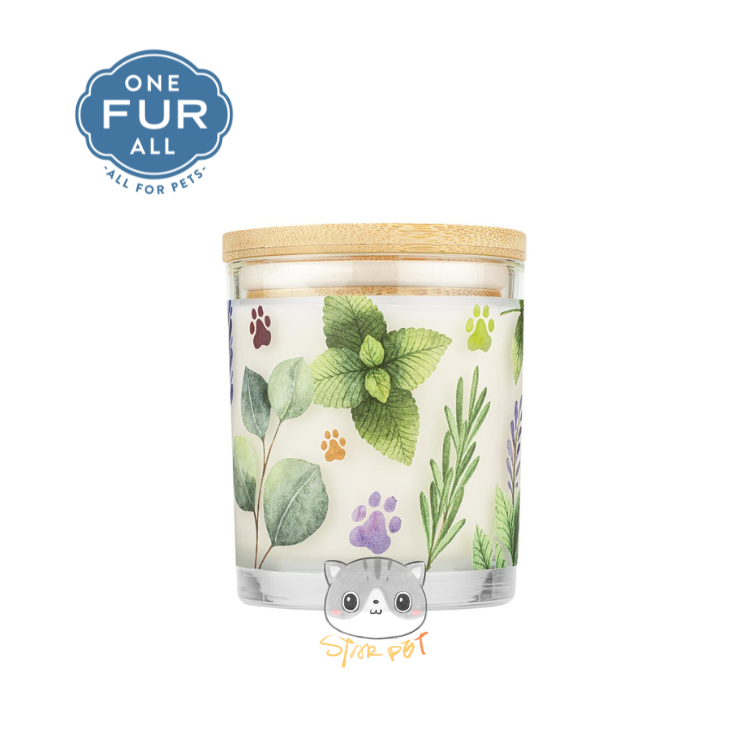 ONE FUR ALL Herb Garden Pet House Candles 8.5oz