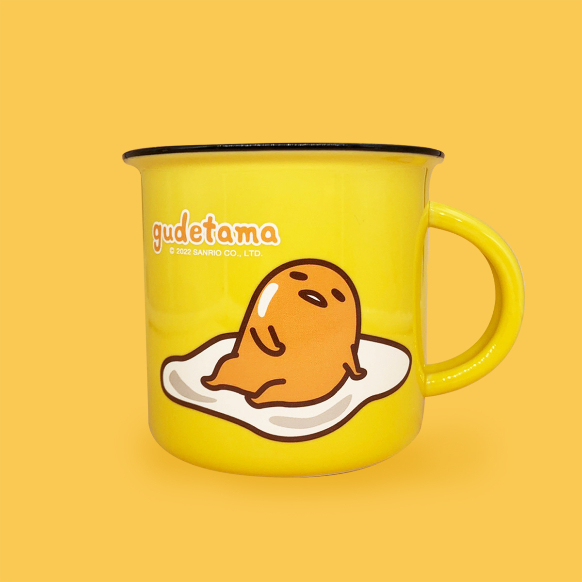 蛋黃哥-仿唐瓷馬克杯-坐姿款