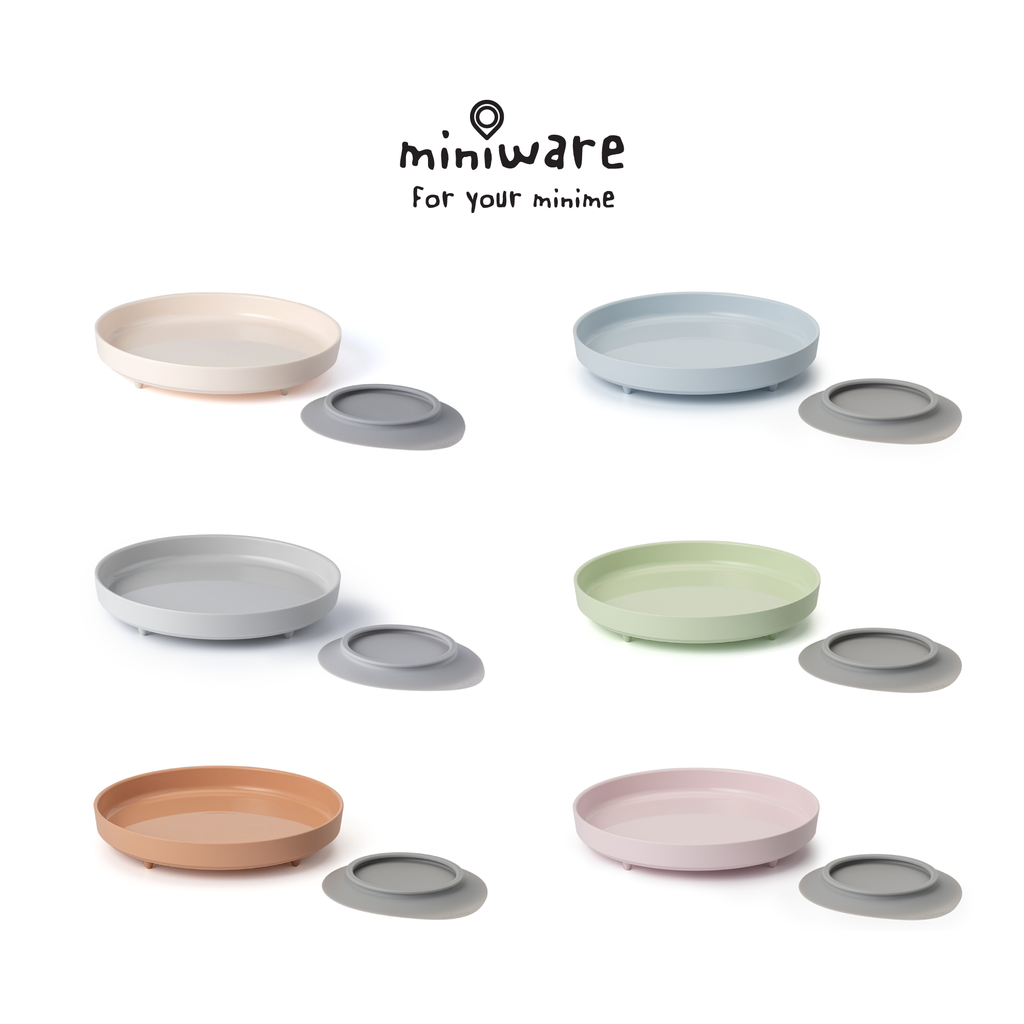 Miniware Sandwich Plate Set - PLA