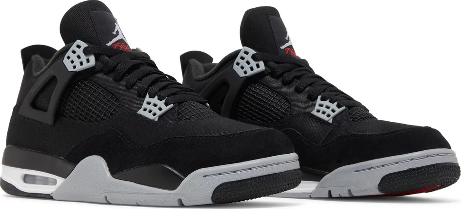 Air Jordan 4 Retro 'Black Canvas' DH7138-006 小阿姆【現貨商品】