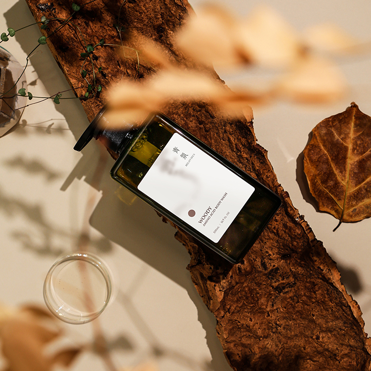 胺基酸植萃沐浴露-木質調精油