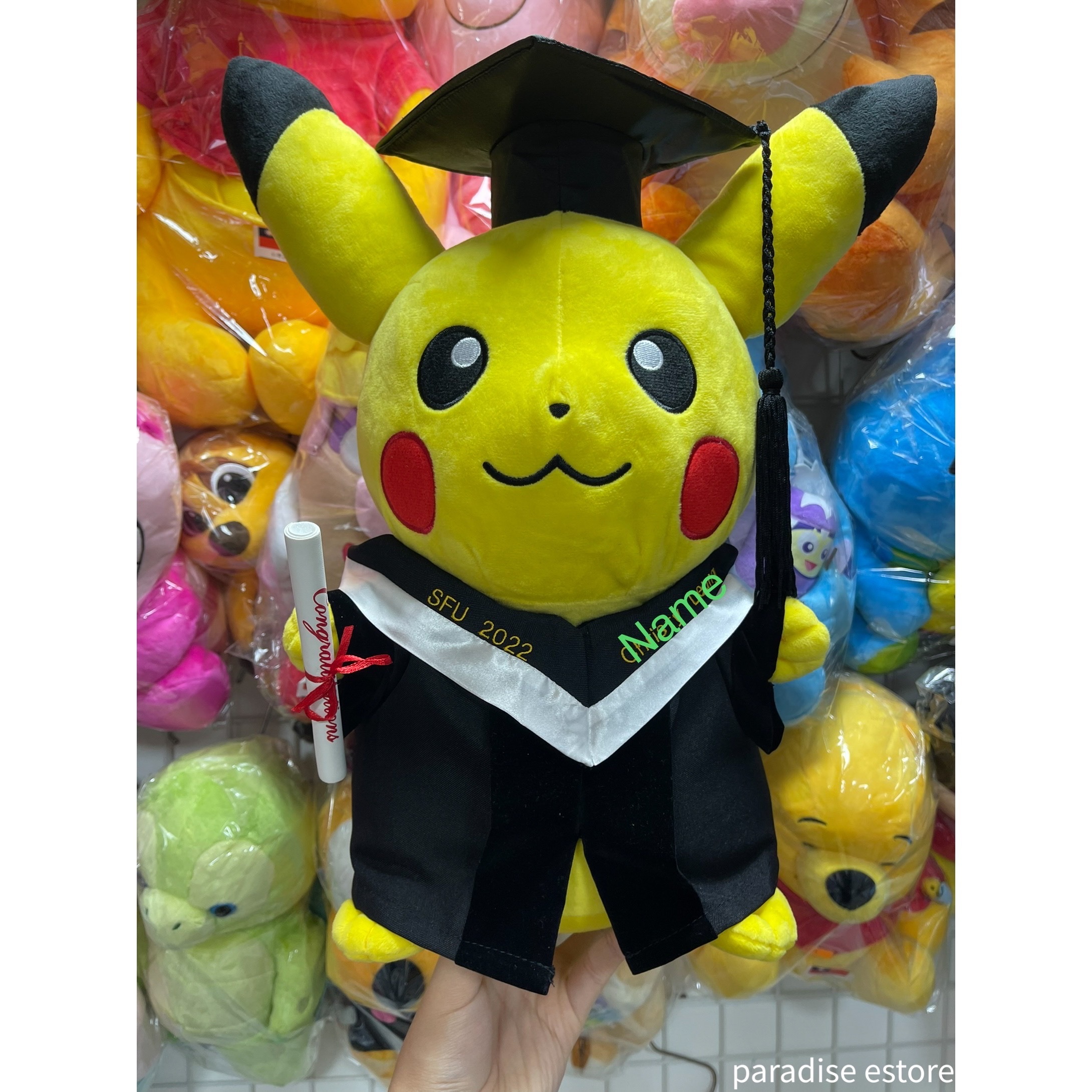 比卡超 畢業公仔 (12 inch)