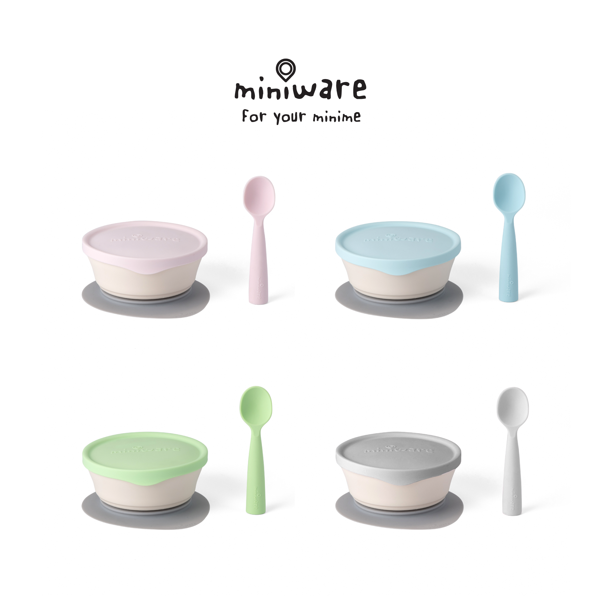 Miniware First Bite Set - Vanilla