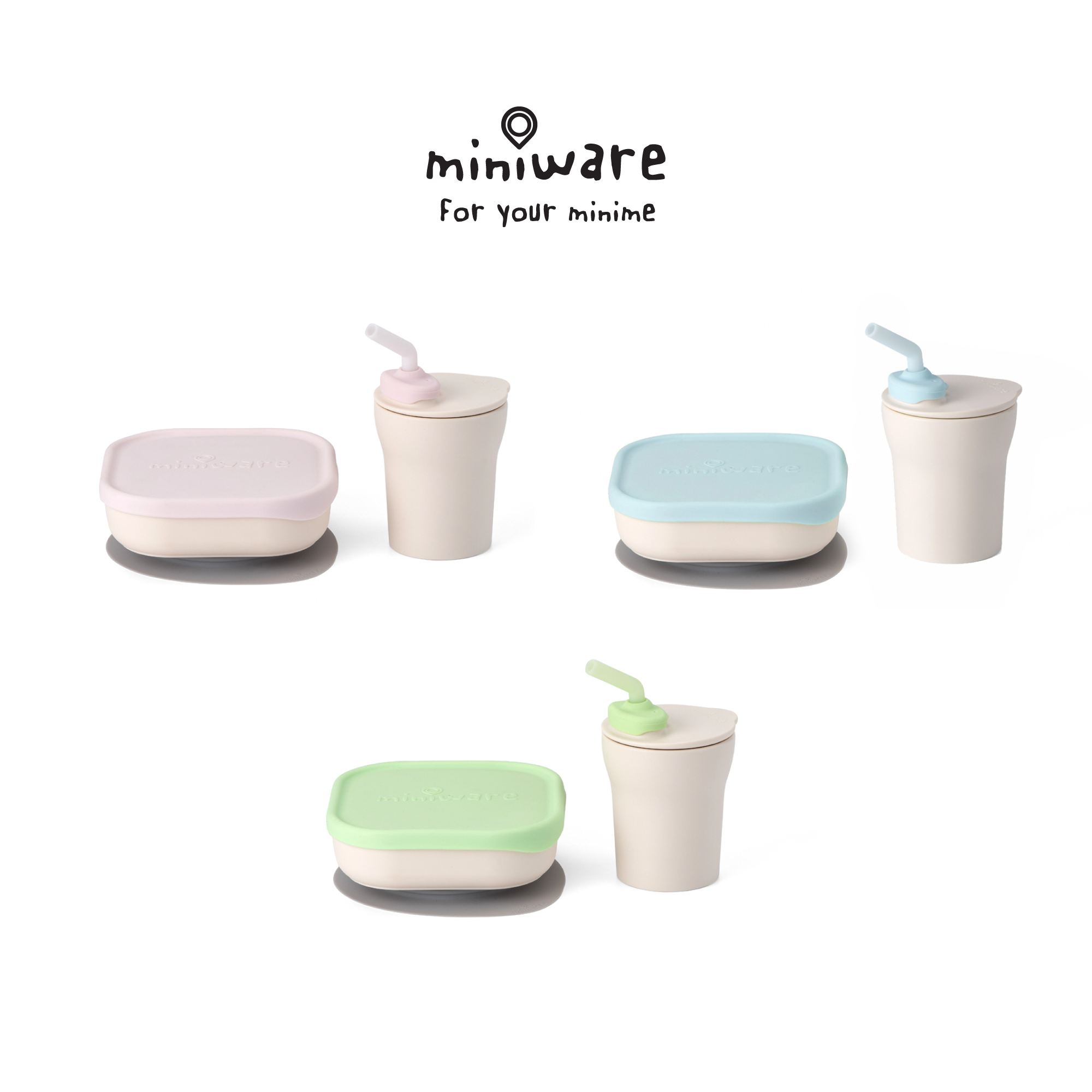 Miniware Sip & Snack - Vanilla