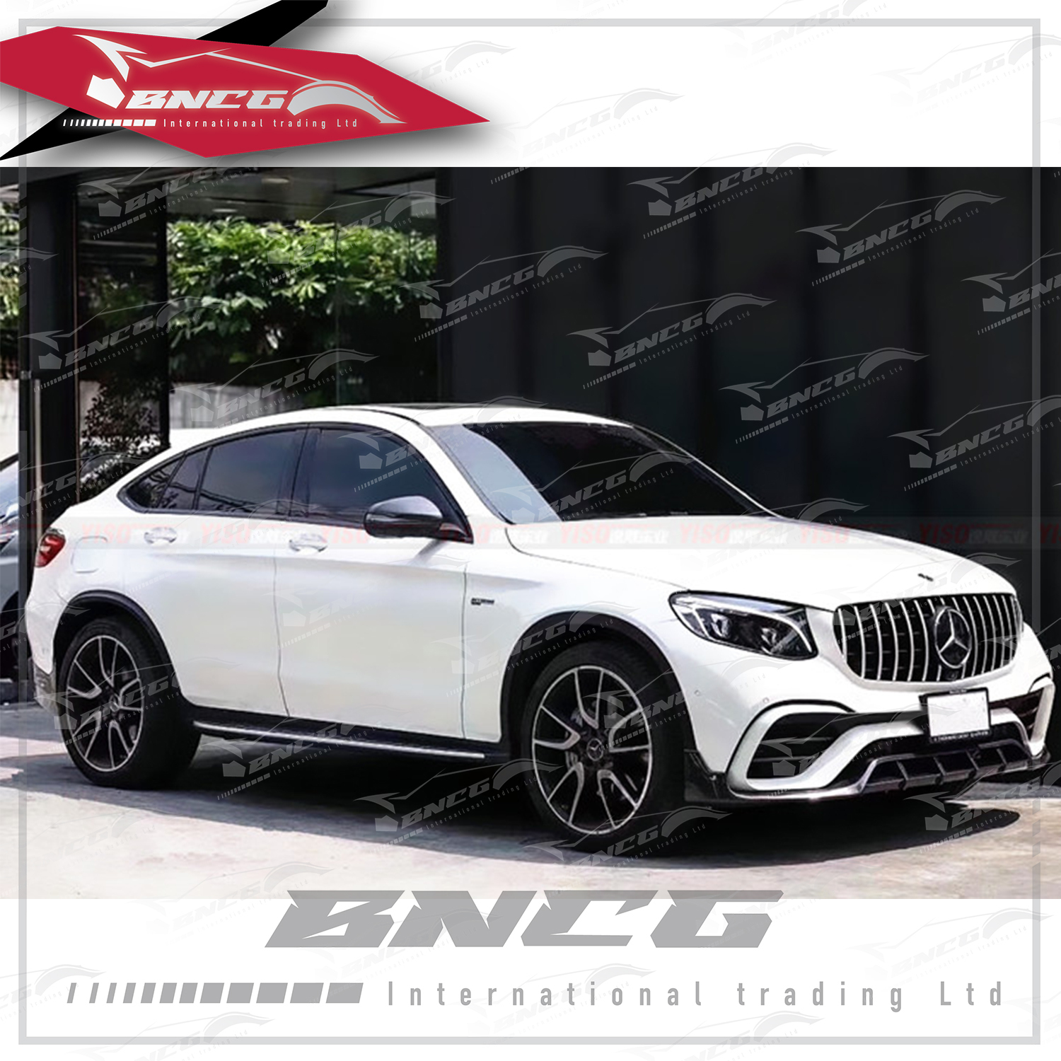 賓士Benz GLC Class X253 改裝 卡夢 碳纖維 外觀件 空力套件 前下巴 前導流 後下巴 後導流