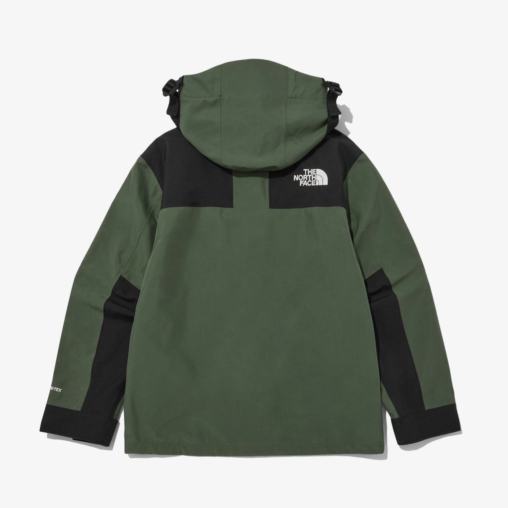 THE NORTH FACE ECO GTX MOUNTAIN 連帽 外套 夾克 風衣 軍綠 NJ2GN50B