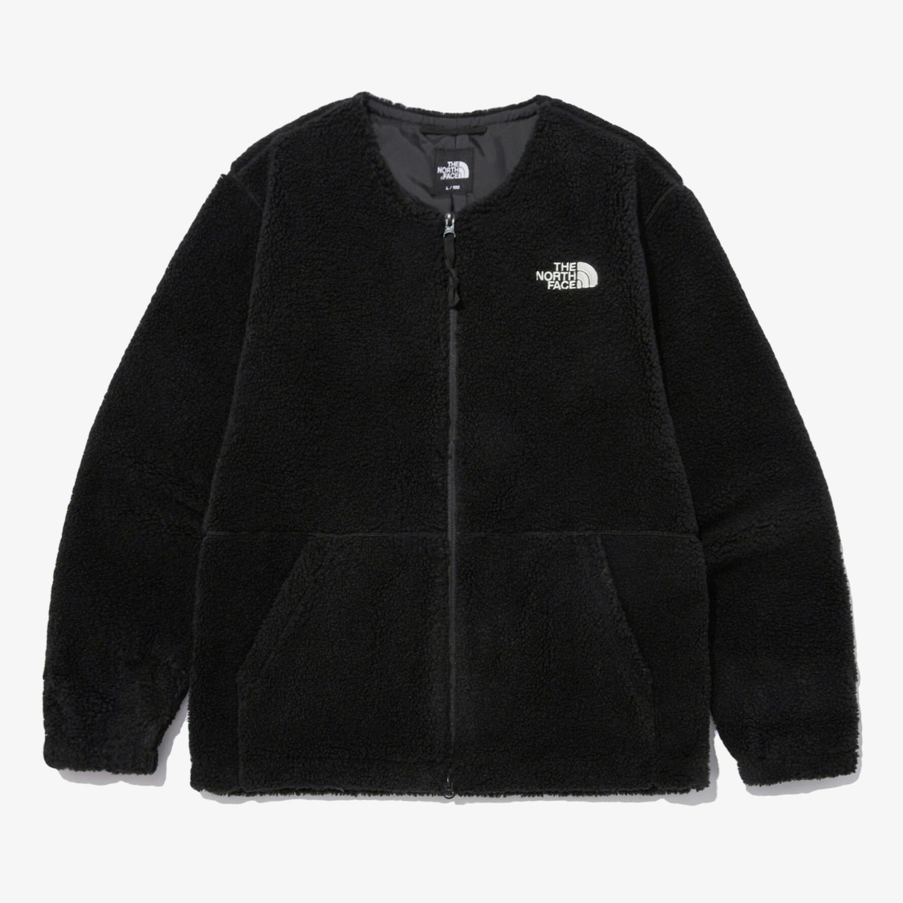 THE NORTH FACE CAMPER 男 開襟羊毛衫 黑 NJ4FN55A