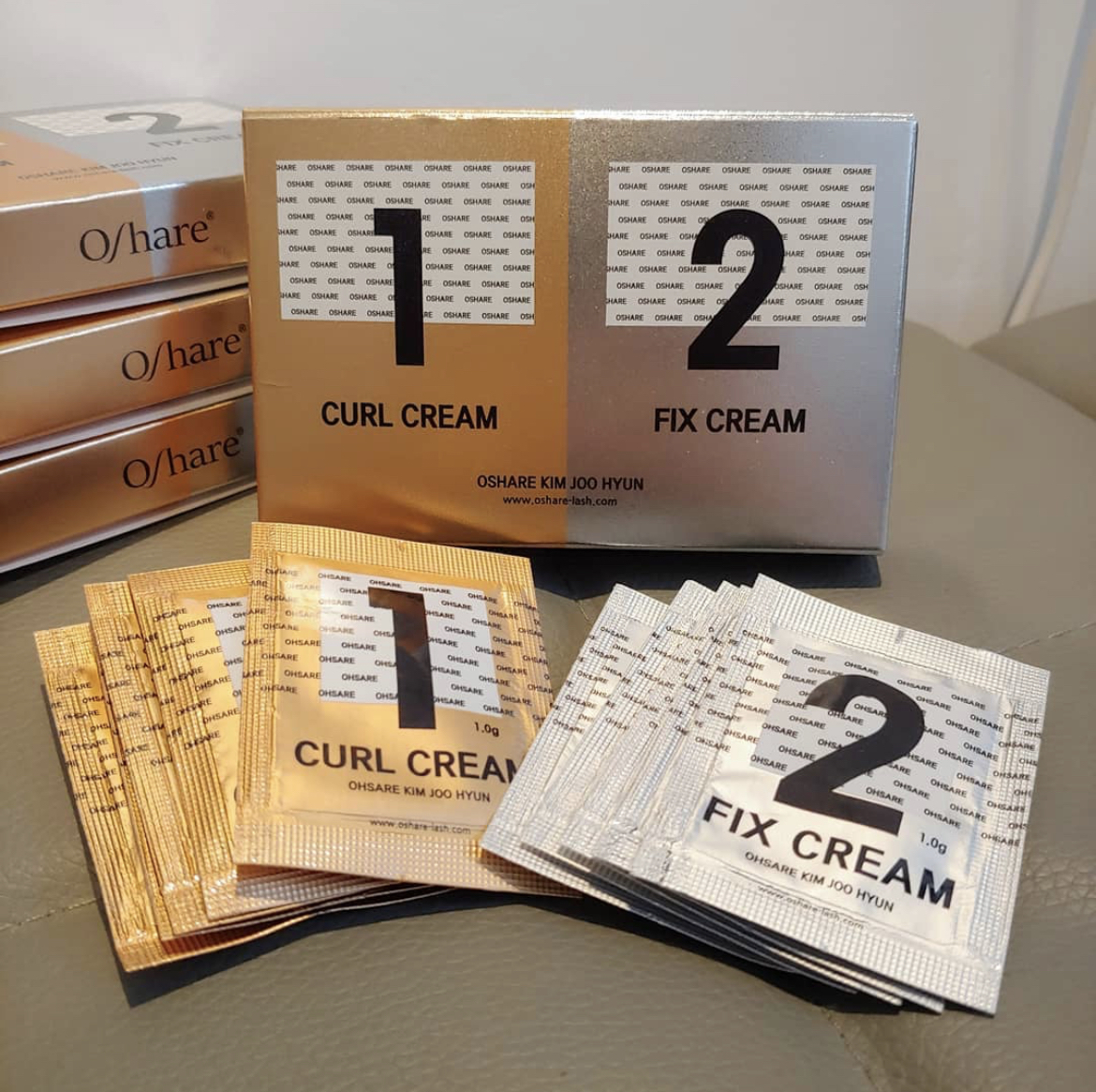 OShare Curl Cream + Fix Cream
