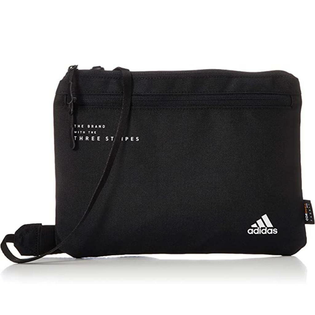 【💥日本直送 】 Adidas Future Icon Sacoche 單肩包 斜挎包 側揹袋 黑色 5升