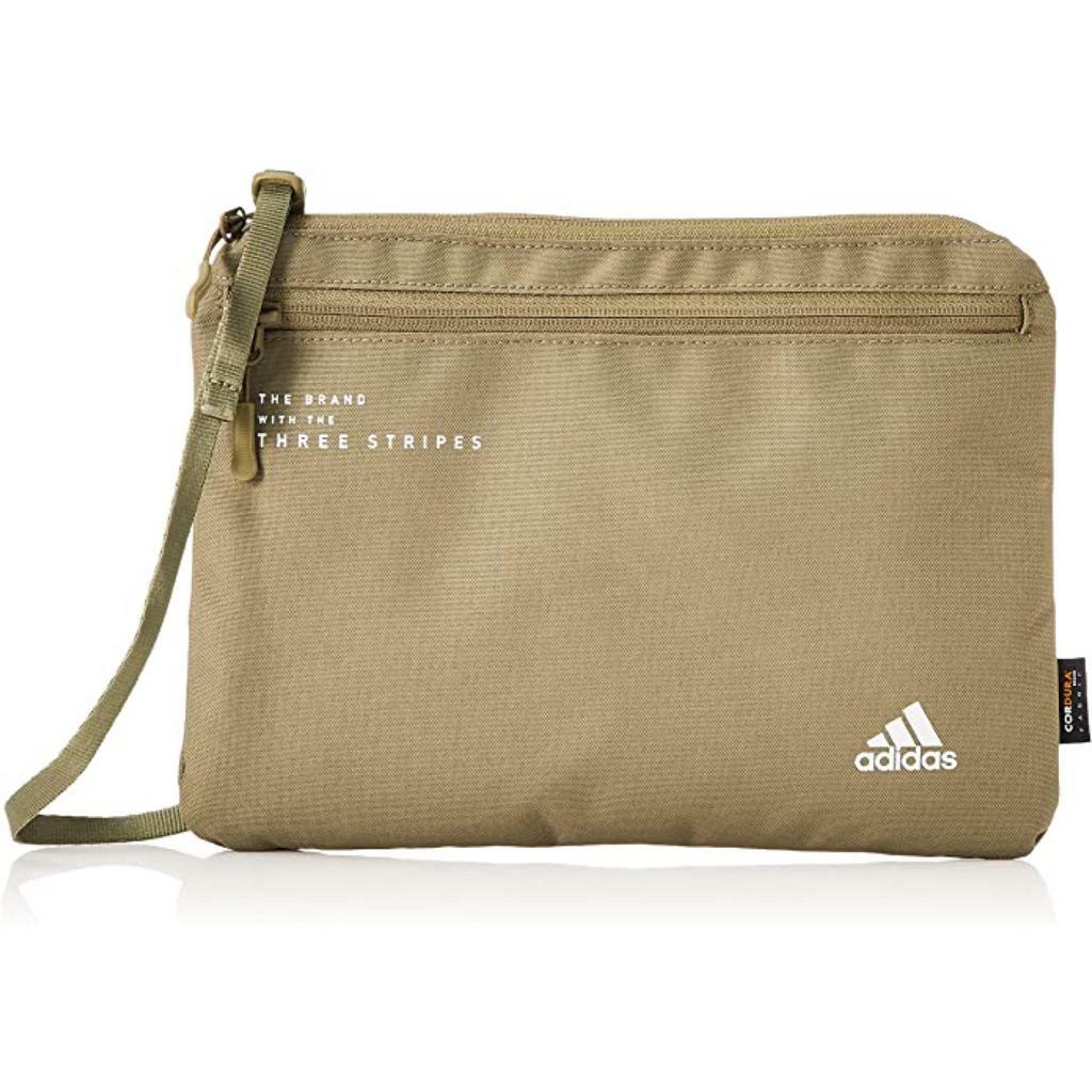 【💥日本直送 】 Adidas Future Icon Sacoche 單肩包 斜挎包 側揹袋 卡其色 5升