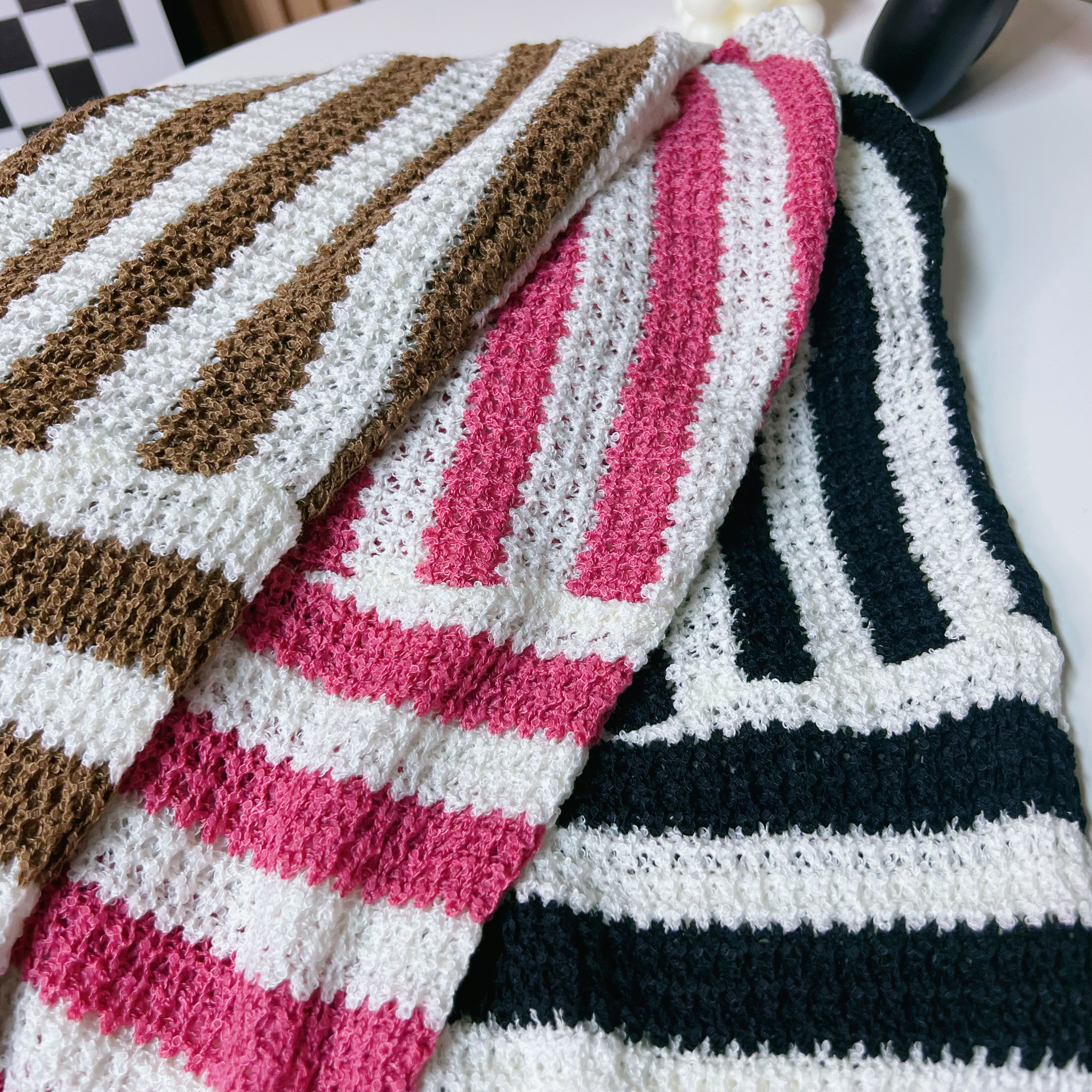 【Hoi2推介】線衫～顯瘦前索繩橫間TOP