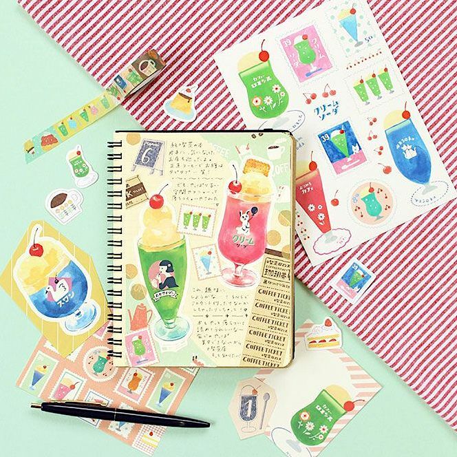 Furukawashiko Big Sticker－From Me Series (Japanese Stationery Brand)