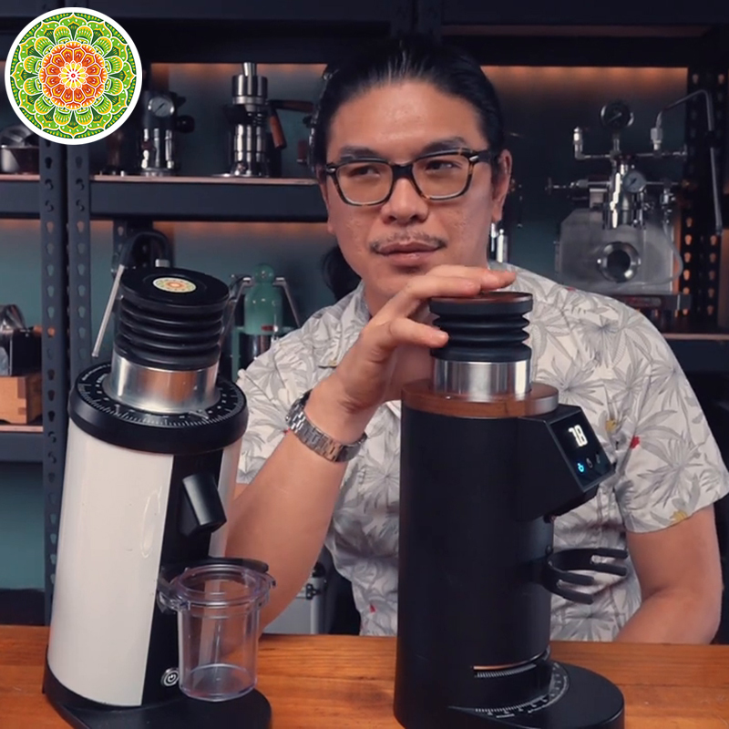 BPLUS DF64E 義式咖啡磨豆機黑／白